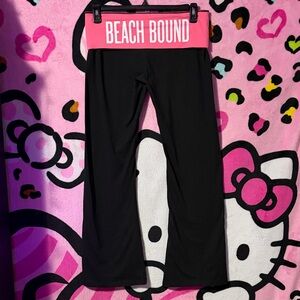 Victoria’s secret Fold over flare yoga pants